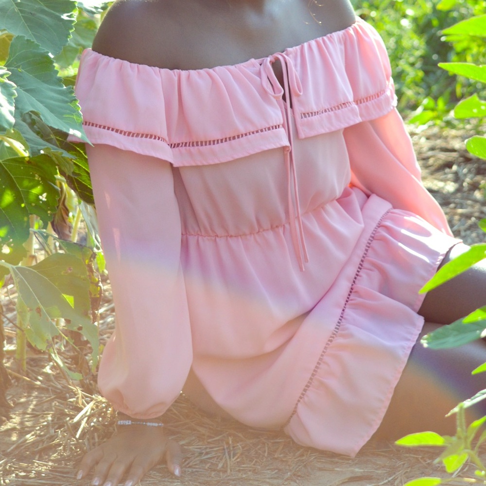 Pink dress